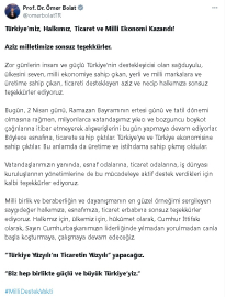 Bakan Bolat: Bugün, milli ekonomiye sahip çıkma günü (3)
