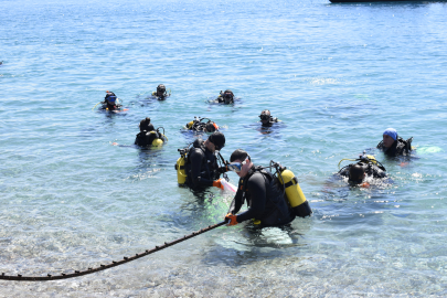 Antalya'da deniz ve kıyı temizliği seferberliği