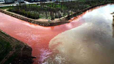 Kızılırmak'ın rengine 'Fadlum' etkisi