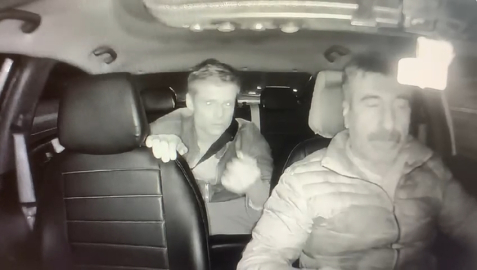 İstanbul - İngiliz boksörün taksi şoförünü darbettiği görüntüler ortaya çıktı