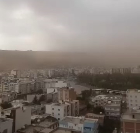 Şırnak’ta toz taşınımı etkili oldu