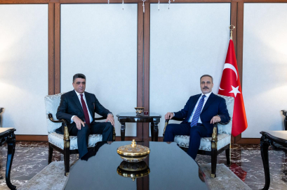 Bakan Fidan, Libya Sayıştay Başkanı Şakşak'ı kabul etti