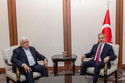 Bakan Fidan, Haşdi Şabi Komisyonu Başkanı el-Feyyad ile görüştü