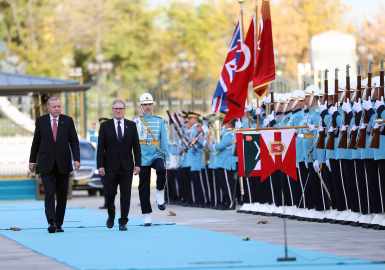 Cumhurbaşkanı Erdoğan, Birleşik Krallık Başbakanı Starmer'ı resmi törenle karşıladı / Fotoğraflar