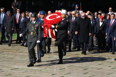 Devlet erkanından Anıtkabir'e ziyaret / Fotoğraflar