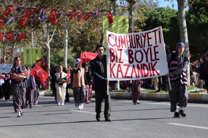 Trakya'da 29 Ekim Cumhuriyet Bayramı coşkuyla kutlandı / Ek fotoğraflar