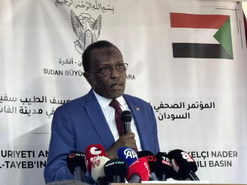 Ankara- Sudan Büyükelçisi Altayeb: El-Faşer'de 200 bin kişi gıda ve ilaçtan yoksun /Video eklendi