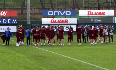 Trabzonspor’da, Alanyaspor maçı hazırlıkları sürüyor