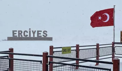 Kayseri'de kar yağışı (2)