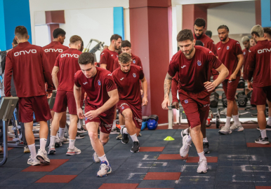 Trabzonspor kuvvet çalıştı