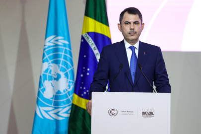 Bakan Kurum, COP30’da Türkiye’nin Ulusal Katkı Beyanı’nı açıkladı