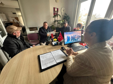 Edirne'deki muhtarlıklarda, soydaşların 'yaşam belgesi' yoğunluğu