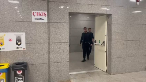 İstanbul-Oyuncu Kaan Yıldırım ifade vermek üzere adliyeye geldi