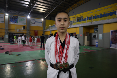 Kilo vermek için başladığı sporda Türkiye 9’uncusu oldu