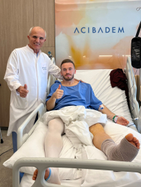 Edin Visca başarılı bir operasyon geçirdi