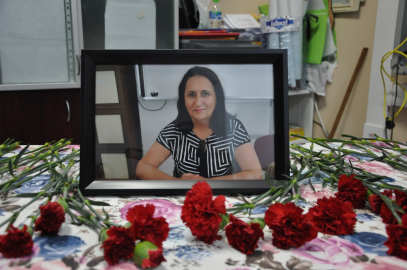 Öğretmenler Günü'nde ölen Gülşen öğretmen, görev yaptığı okulda anıldı