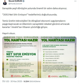 Bakanlıktan, temiz üretime geçişi teşvik eden tebliğ