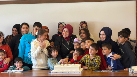 AK Parti'li Ercan, engellilerle bir araya geldi