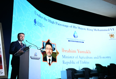 Tarım ve Orman Bakanı Yumaklı, Dünya Su Kongresi'ne katıldı
