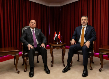 Bakan Fidan, Iraklı mevkidaşı Hüseyin ile bir araya geldi / Ek bilgi