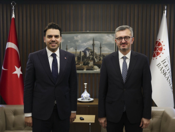 İletişim Başkanı Burhanettin Duran, TİKA Başkanı Eren ile görüştü