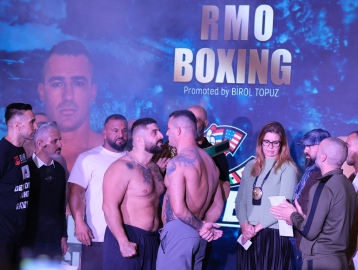 Hırvat nakavt makinesi Pesut, tartıda Umut Camkıran ile yüzleşti / Görüntü eklendi