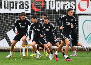 Beşiktaş, Trabzonspor maçı hazırlıklarına devam etti