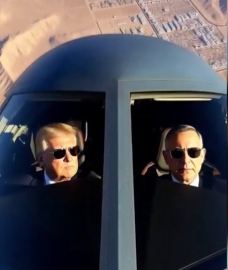 Trump ile Netanyahu, yapay zeka videosunda bir araya geldi