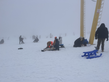 Uludağ, günübirlik tatilcilerin akınına uğradı