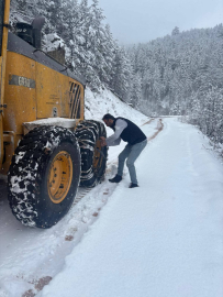 Kastamonu'da kardan 790 köy yolu ulaşıma kapandı