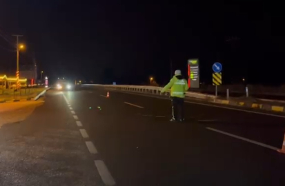 Bolu-Gerede D-100 kara yolu kapanınca araçlar Tosya’ya yönlendirildi