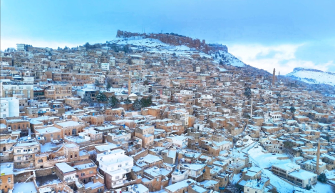 Mardin’de eğitime kar engeli
