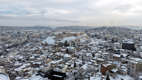 Gaziantep'te okullara 'kar' tatili