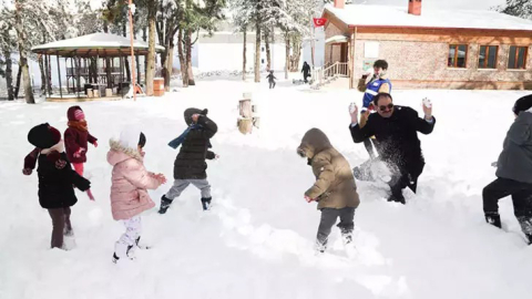 Samsun’da 4 ilçede eğitime kar engeli