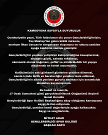 Gençlerbirliği’nde yeni başkan adayı Mithat Akar oldu