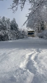 Zonguldak’ta kar yağışı nedeniyle 62 köy yolu kapandı