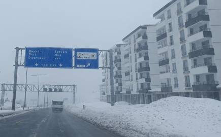 Bitlis-Baykan Devlet Yolu, ağır vasıta trafiğine kapatıldı