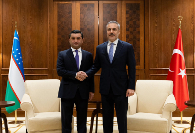 Bakan Fidan, Özbek mevkidaşı Saidov ile görüştü