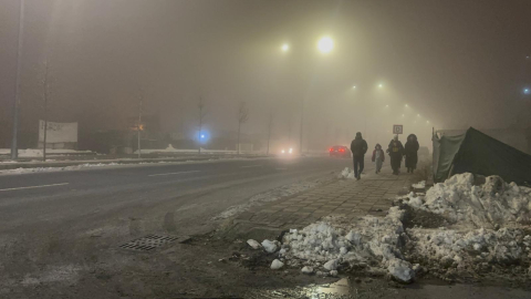 Diyarbakır'da sis etkili oluyor; ulaşımda aksamalar yaşandı