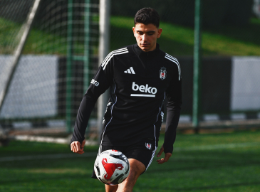 Beşiktaş'ta Yasin Özcan ilk antrenmanına çıktı