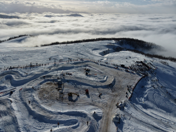 Rize'de spor turizmi atağı; taş ocağından sonra yaylada doğal parkur