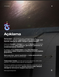 Trabzonspor’dan takım otobüsüne yapılan taşlı saldırıyla ilgili açıklama