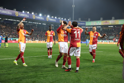 Galatasaray, Çaykur Rizespor’u 3 golle geçerek 3 puanı kaptı