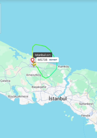 İstanbul- Duman ikazı alan pilot İstanbul Havalimanı'na acil iniş yaptı