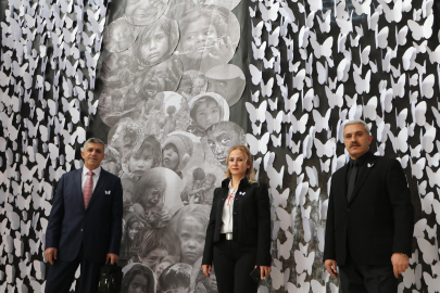 Erzurum'da 'Beyaz kelebekler cennete uçtu' sergisi