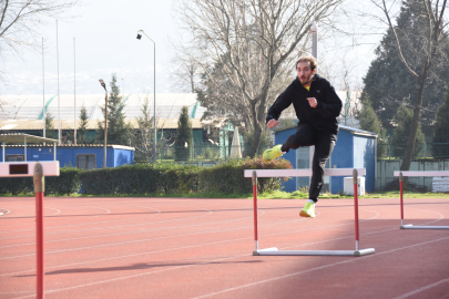 Annesinin izinden giden milli atlet Berke'nin hedefi olimpiyat madalyası