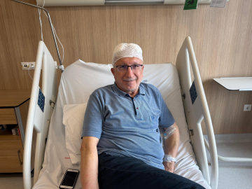 Parkinson hastası beyin piliyle sağlığına kavuştu