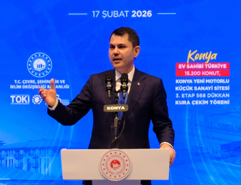 Bakan Kurum: Özgür Bey bize laf söyleyeceğine, şapkasını önüne alacak, bir düşünecek