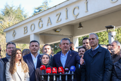 İstanbul- Özgür Özel Boğaziçi Üniversitesi ziyareti sonrası konuştu