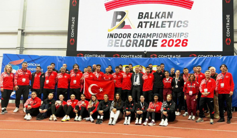Türkiye, Balkan Salon Atletizm Şampiyonası’nda 14 madalya kazandı